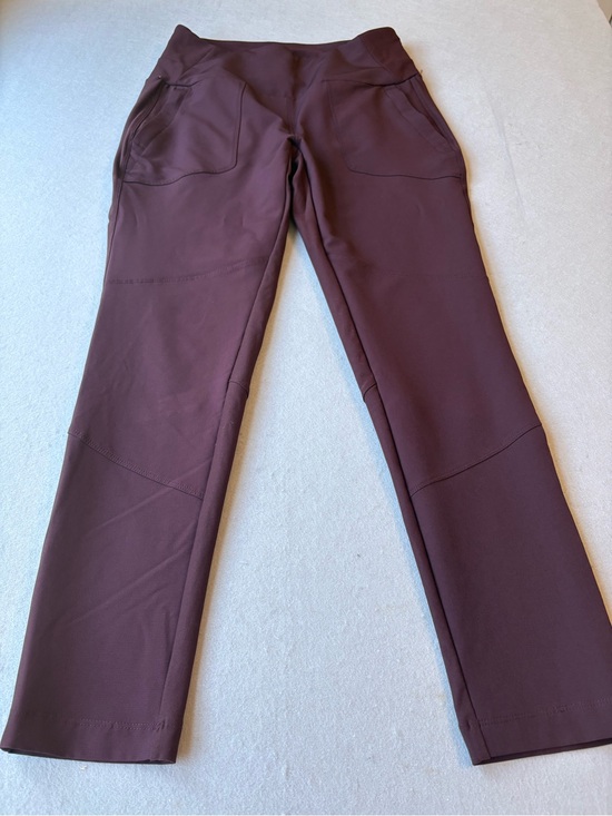 Avalanche Pants - Avalanche Slim Fit Hybrid Stretch Woven Knit Pant Maroon Sz M Active Athleisure
